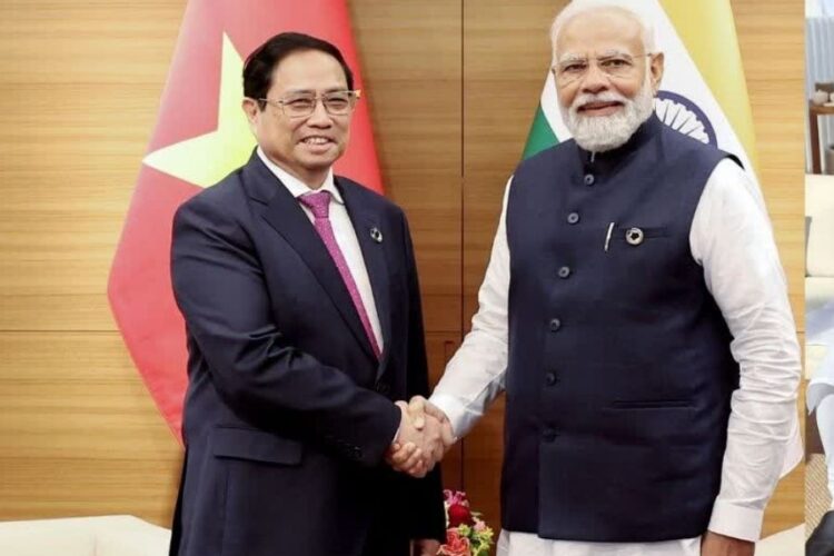 Vietnam PM Pham Minh Chinh- India PM Narendra Modi