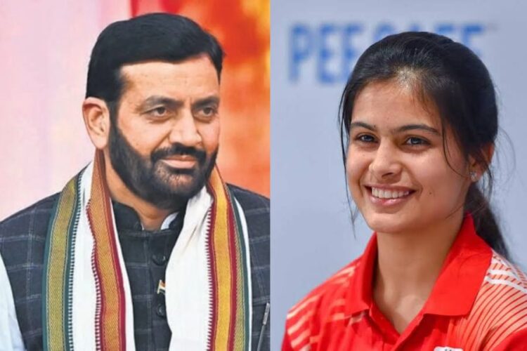 CM Saini congratulated Manu Bhaker on winning bronze medal