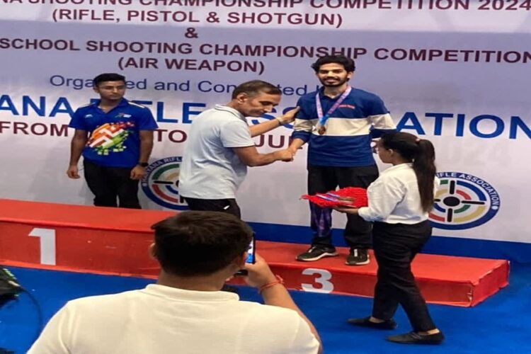 Himanshu Won Bronze Medal