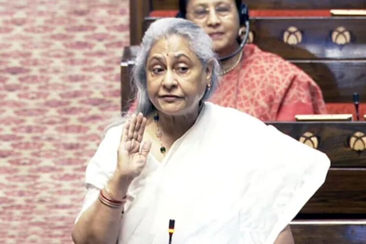 Jaya Bachchan in Parliament