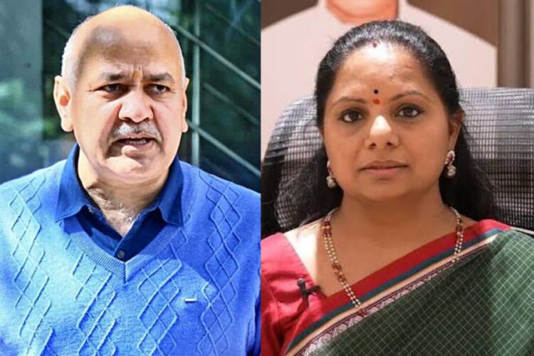 Manish Sisodia- K. Kavitha