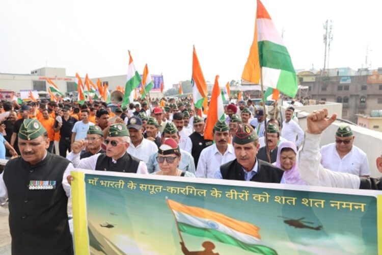 Tiranga Yatra in Hisar