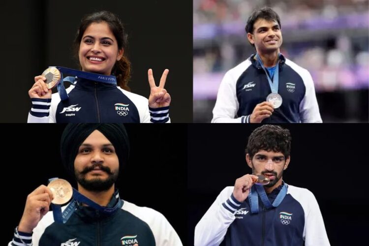 Athletes in Paris Olympics won medals are from Haryana