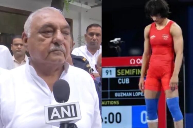 Bhupender Singh Hooda on Vinesh Phogat Case