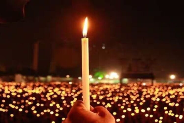 Candle March at India Gate