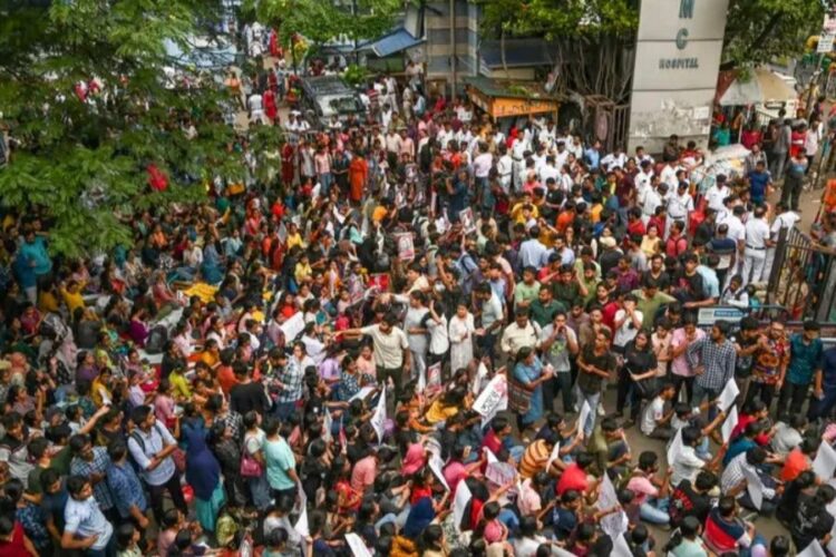 Doctors Protest in Kolkata