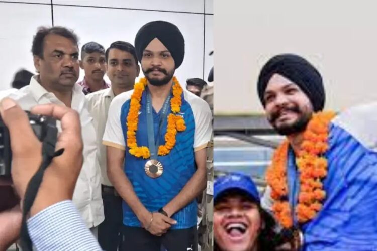 Sarabjot Singh's Welcome in India