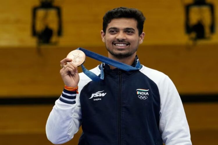 Swapnil Kusale won Bronze Medal