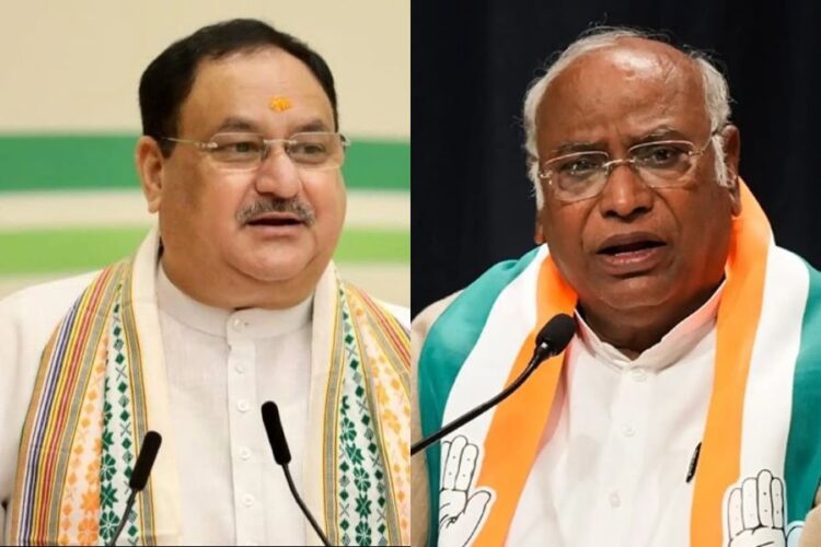 JP Nadda vs Mallikarjun Kharge