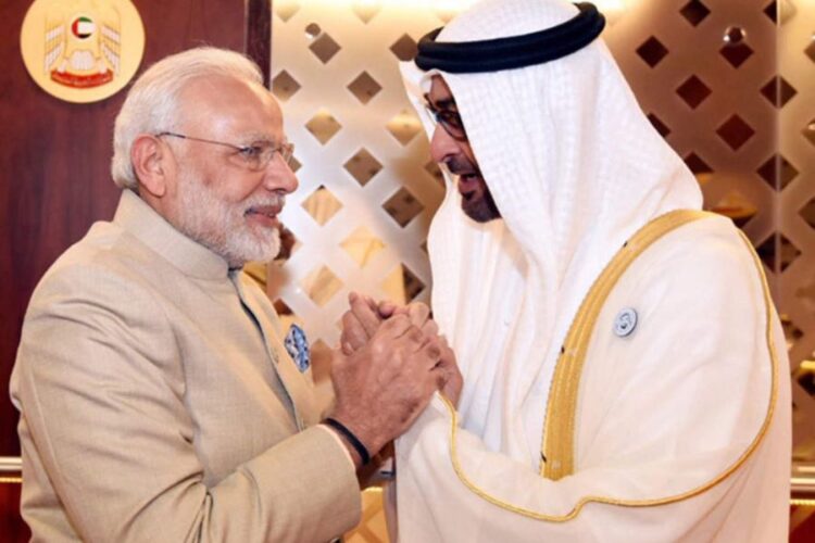 PM Modi- Abu Dhabi Crown Prince