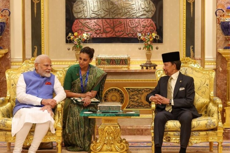 PM Modi - Sultan Haji Hassanal Bolkiah