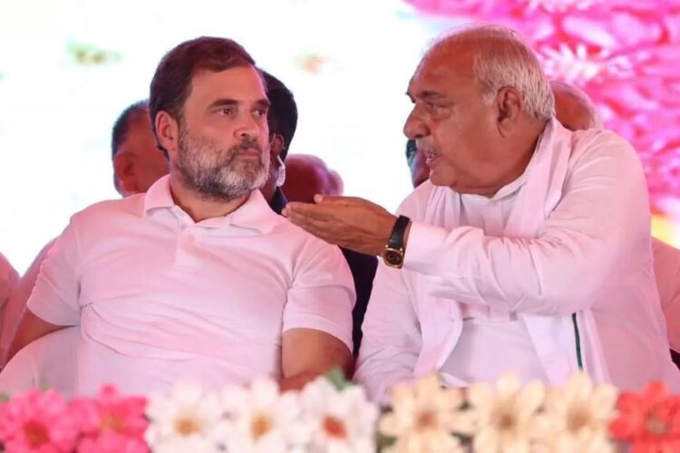 Rahul Gandhi-Bhupinder Singh Hooda