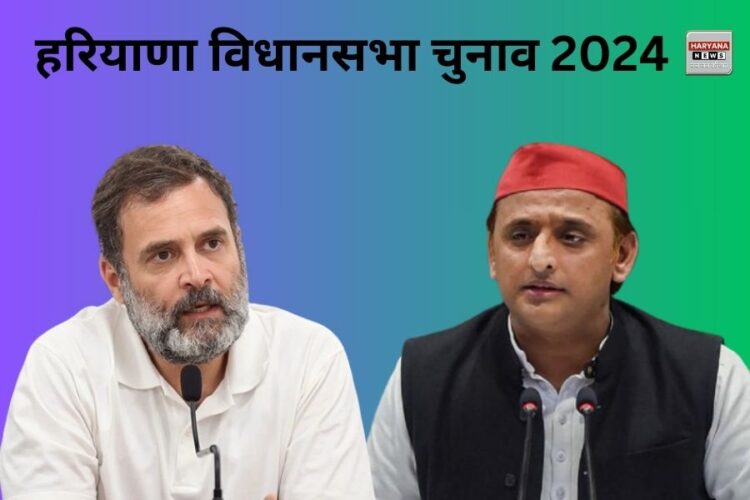 Samajwadi Party and Congress Alliance for Haryana Elections 2024