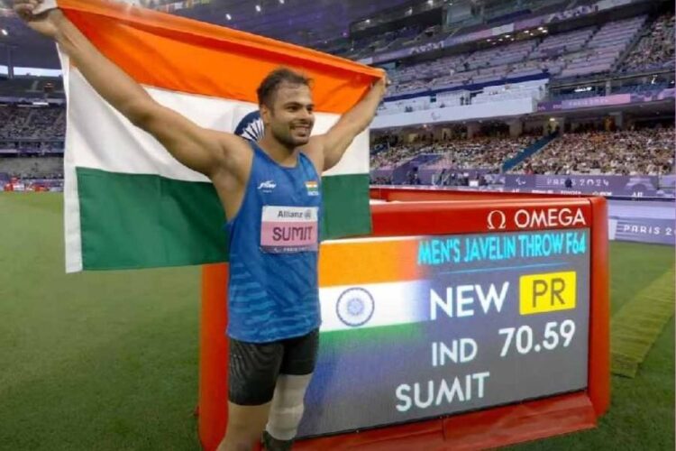 Sumit Antil Won Gold Medal in Paralympics 2024