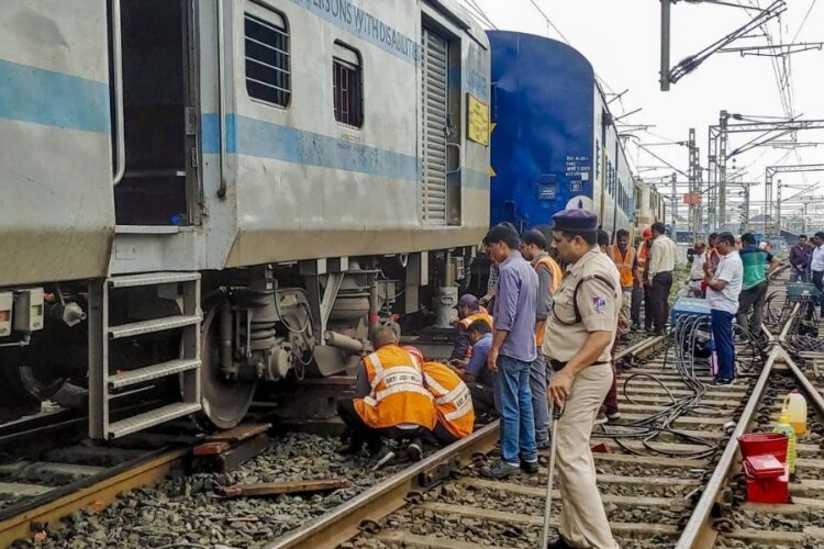 Train Accident in Jabalpur