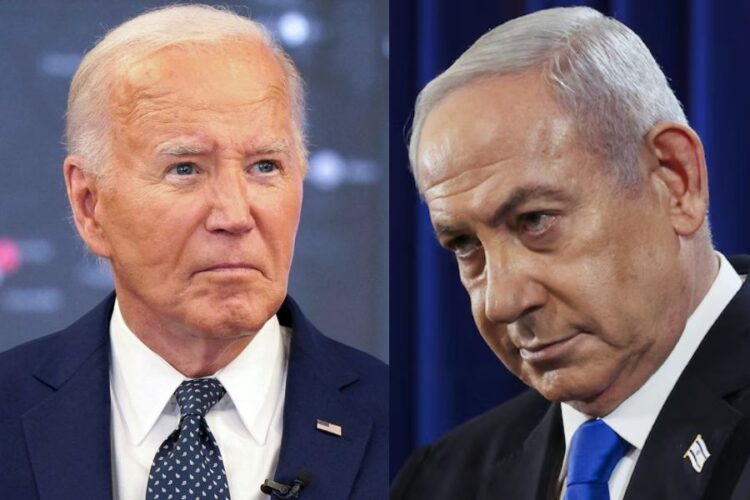 Joe Biden-Benjamin Netanyahu