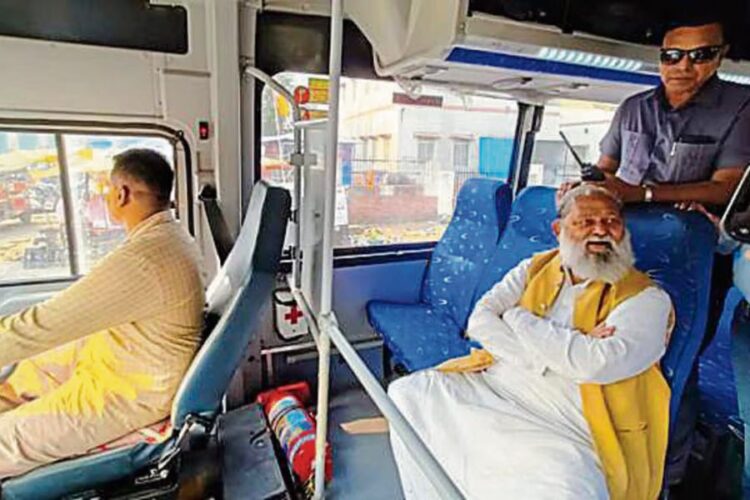 Haryana Transport Minister Anil Vij