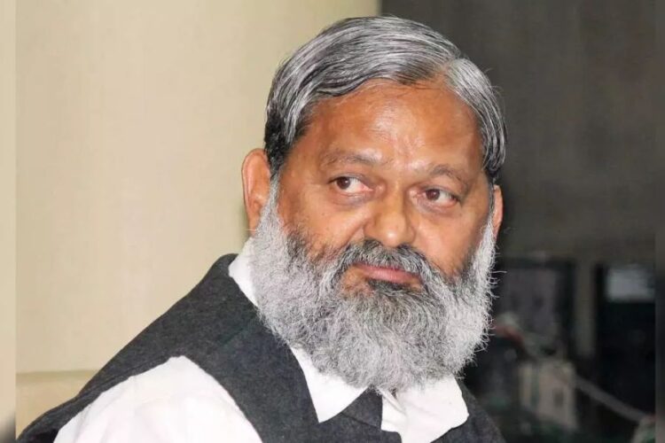 Haryana Transport Minister Anil Vij