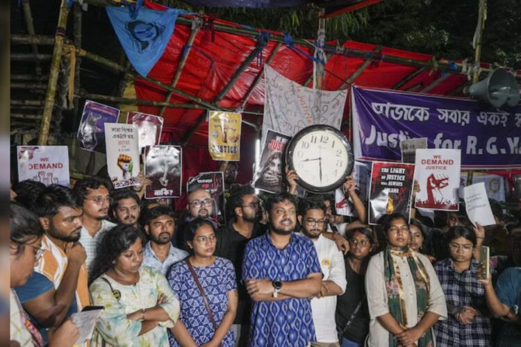 Kolkata Doctors on strike