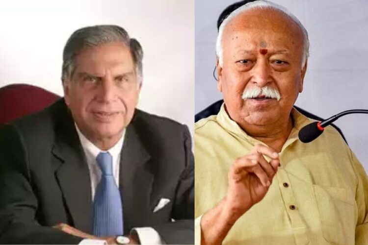 Late Ratan TATA- Mohan Bhagwat