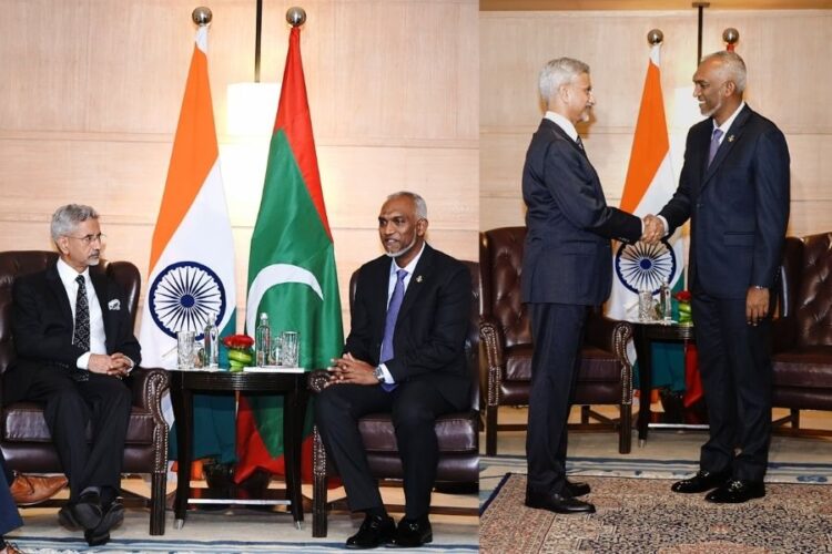 Mohamed Muizzu and Dr. S. Jaishankar