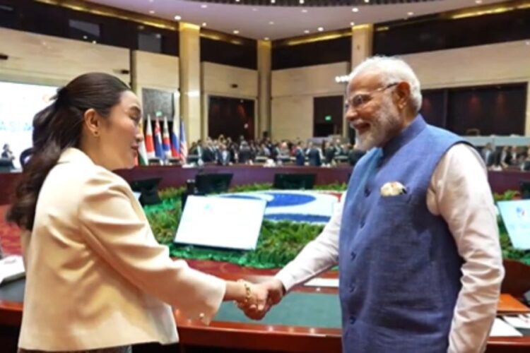 Paetongtarn Shinawatra -PM Narendra Modi