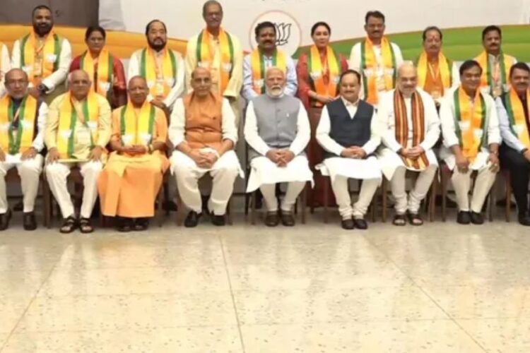 PM Modi with CMs and Deputy CMs of BJP Ruled States