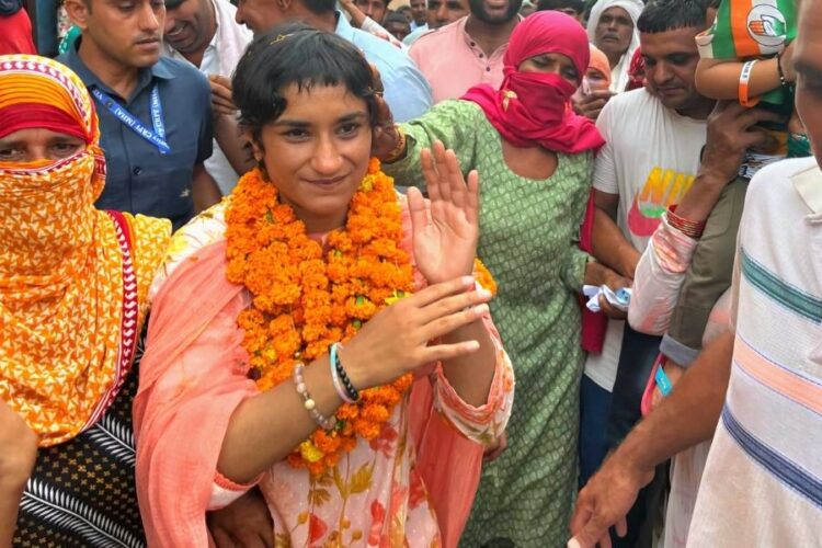 Vinesh Phogat Won the Julana Seat