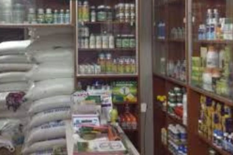 CM Flying caught pesticide and seed selling store running without license