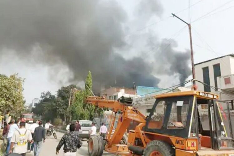 Fire in Sonipat Factory