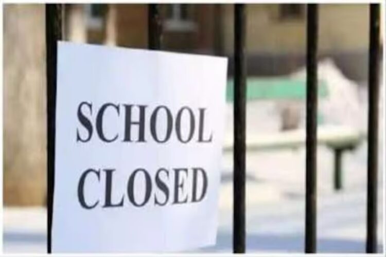 Haryana School Closed