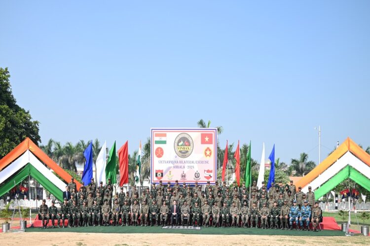 India-Vietnam Joint Military Exercise Vinbax 2024