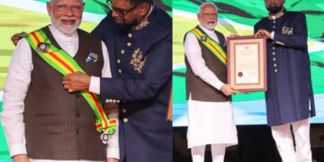 PM Modi Receive honour Award from Guyana and Dominica