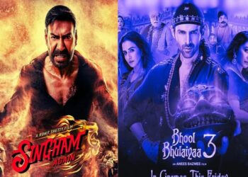 Singham Again-Bhool Bhulayiaa 3 Box Office Collection Day 6