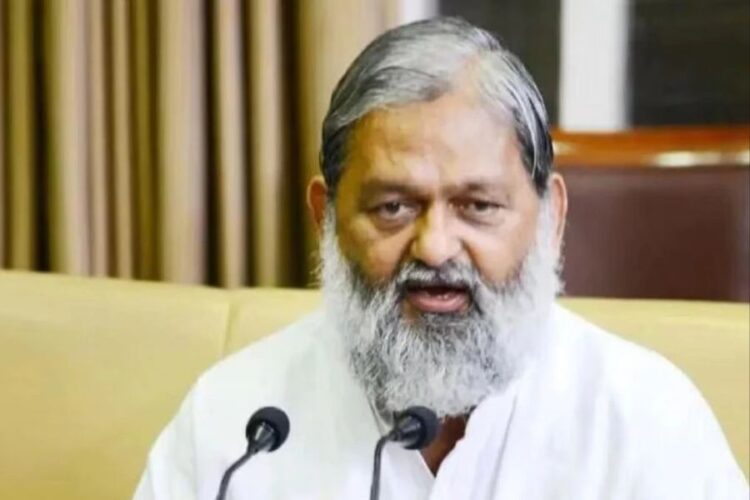 Transport Minister Anil Vij