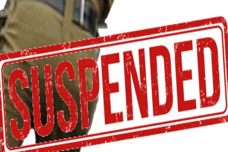 UP Police Suspended