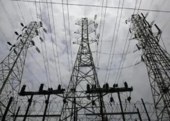 Demonstration of electricity workers against SDO