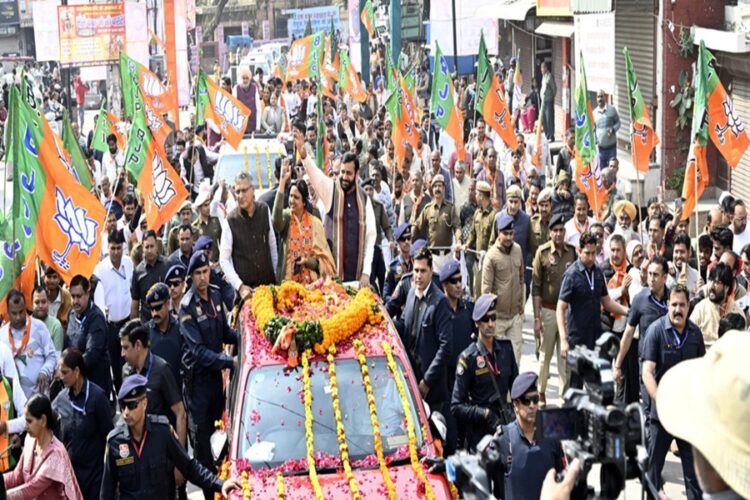 CM Nayab Saini Road Show