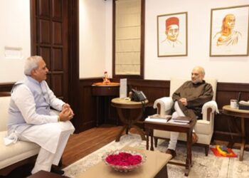 Ranbir Gangwa and Amit Shah