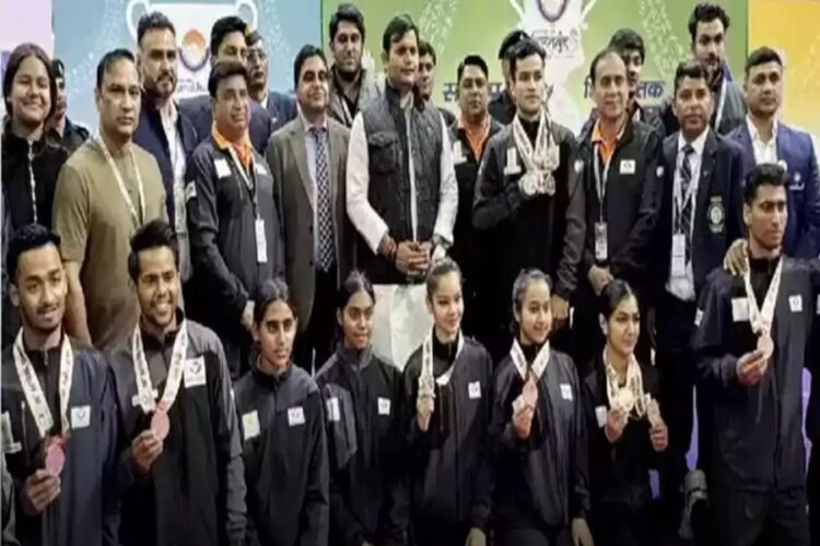 Seven gymnastics players from Haryana won medals in the National Games