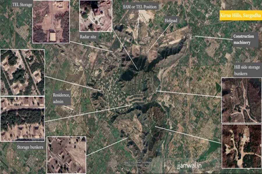 Satellite view of Kirana Hills